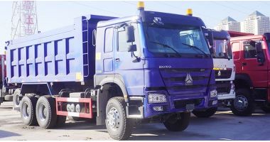 Sinotruk Howo 371hp 6x4 Dumper Truck will be sent to Senegal