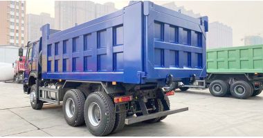 Sinotruk Howo 371 6x4 Dump Truck will be shipped to Senegal Kalolack