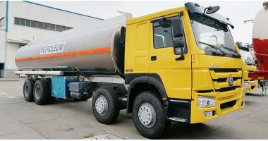 Sinotruk Howo 371 Fuel Tank Truck is ready to sent to Senegal