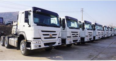 Sinotruk Howo 371 6x4 Truck Tractor will be sent to Senegal Darkar