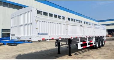 60 Ton Fence Semi Trailer will be shipped to Senegal
