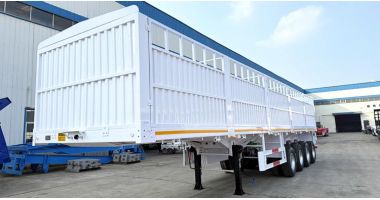 4 Axle Fence Semi Trailer will be sent to Senegal