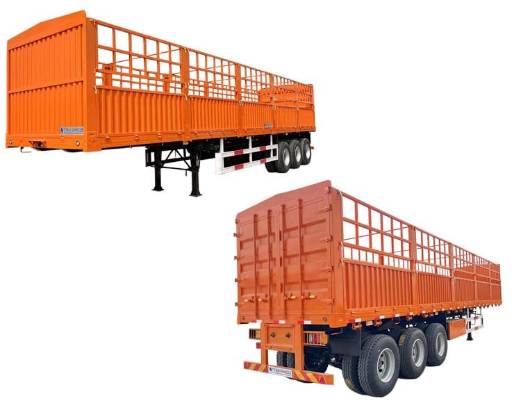 What is a livestock trailer called?