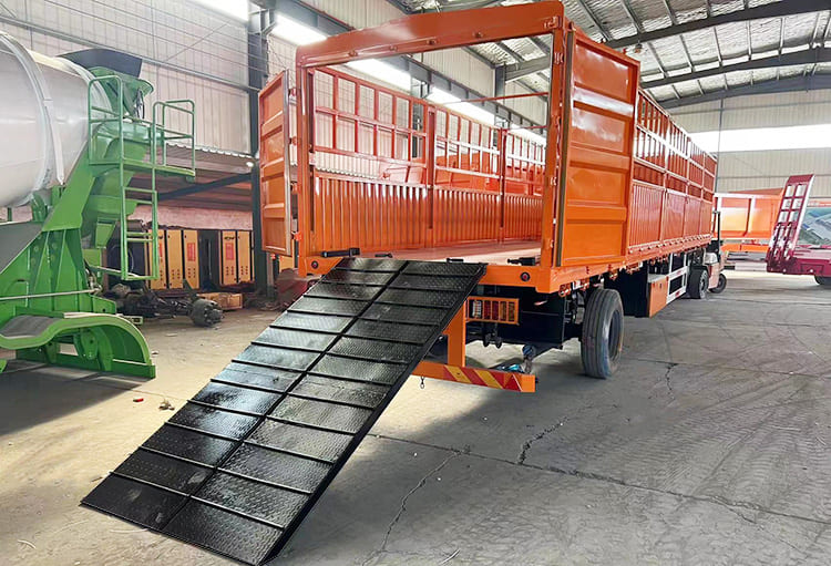 How to Load Animals into Fence Cargo Trailer