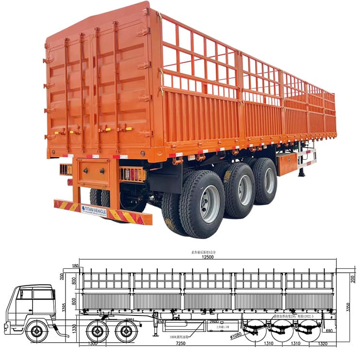 What is a livestock trailer called?