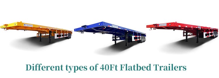 What are the specs of a flatbed truck trailer in Senegal