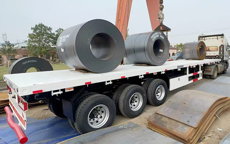  Why use a flatbed truck trailer in Senegal?