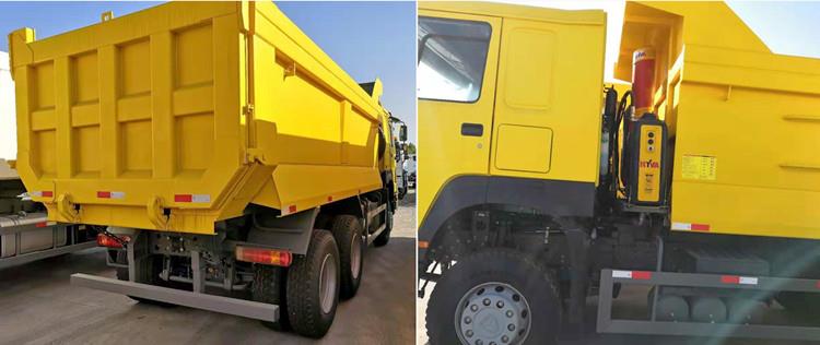 Sinotruk Howo 6X4 Dump Truck will be shipped to Senegal