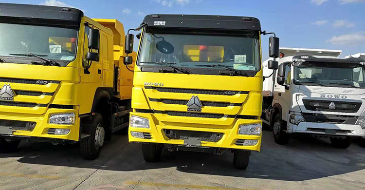 Sinotruk Howo 6X4 Dump Truck will be shipped to Senegal