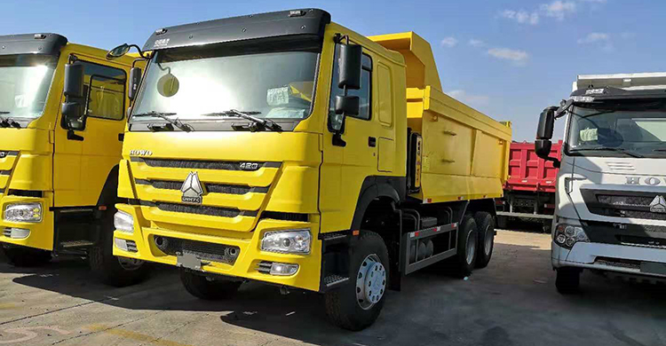 Sinotruk Howo 6X4 Dump Truck will be shipped to Senegal