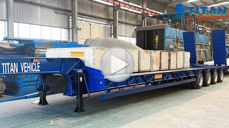 low loader trailer