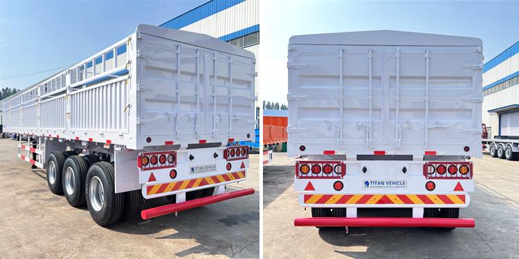 60 Ton Fence Semi Trailer for Sale in Senegal