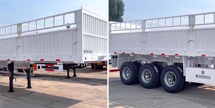 60 Ton Fence Semi Trailer for Sale in Senegal