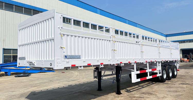 60 Ton Fence Semi Trailer for Sale in Senegal