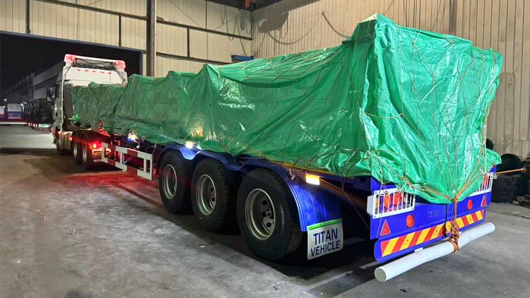 2024 New Model Tri Axle Container Chassis Trailer for Sale in Senegal