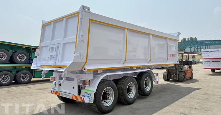 3 Axle Dump Trailer for Semi Truck for Sale in Senegal