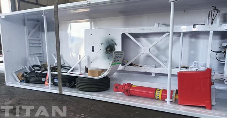 3 Axle Dump Trailer for Semi Truck for Sale in Senegal