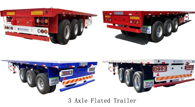 flatbed semi trailer senegal