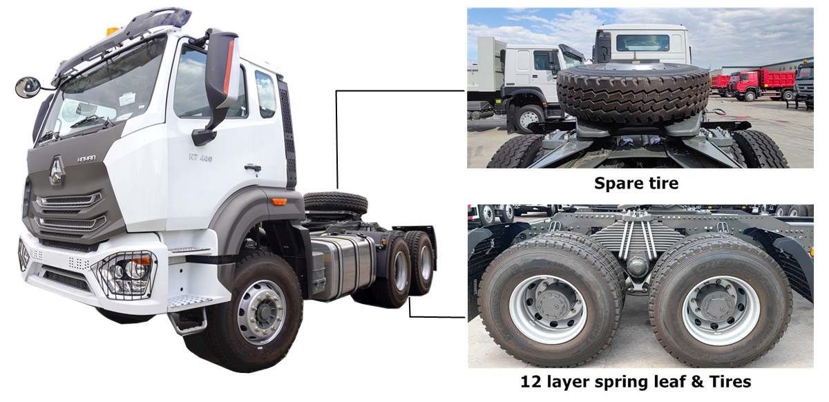 Sinotruk Howo Tractor Truck Price in Senegal