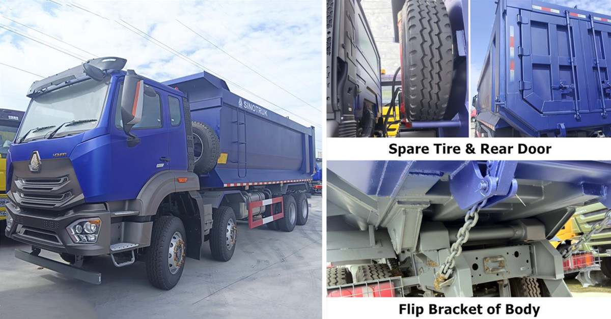 Howo Dump Truck for Sale | Sinotruk Howo Dump Truck Price in Senegal