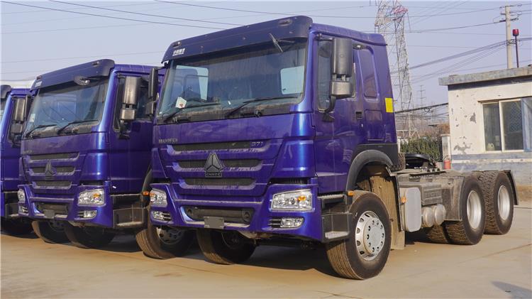 Sinotruck Howo 371 Truck Second Hand Tractor Trailers Sale in Ghana Accra