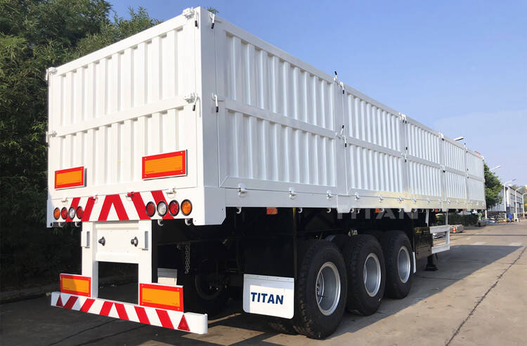 Side Wall Semi Trailer for Cargo Transport Price in Ghana