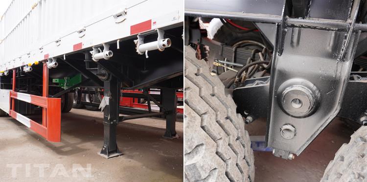 Side Wall Semi Trailer for Cargo Transport Price in Ghana