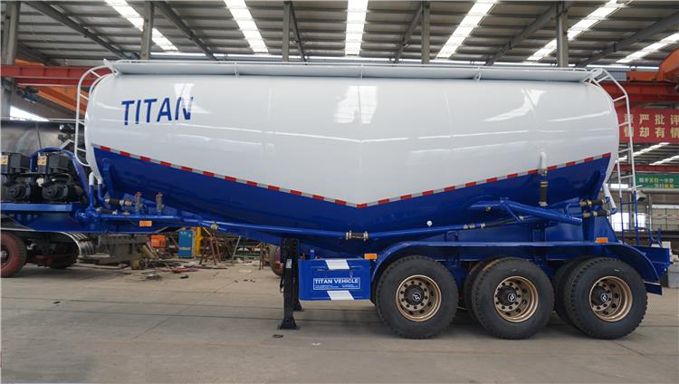 Tri Axle Cement Tanker Trailer for Sale In Ghana Accra