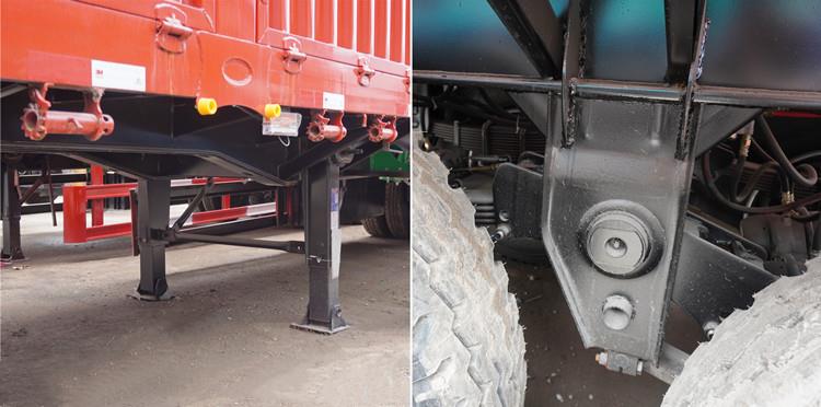 50 Ton Cargo Sideboard Trailer for Sale in Ghana Tamale
