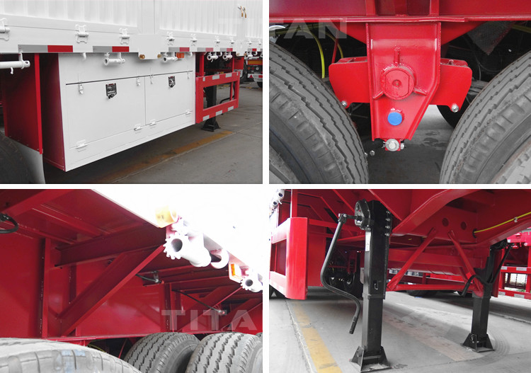 3 Axle Sidewall Trailer Price for Sale in Ghana Takoradi