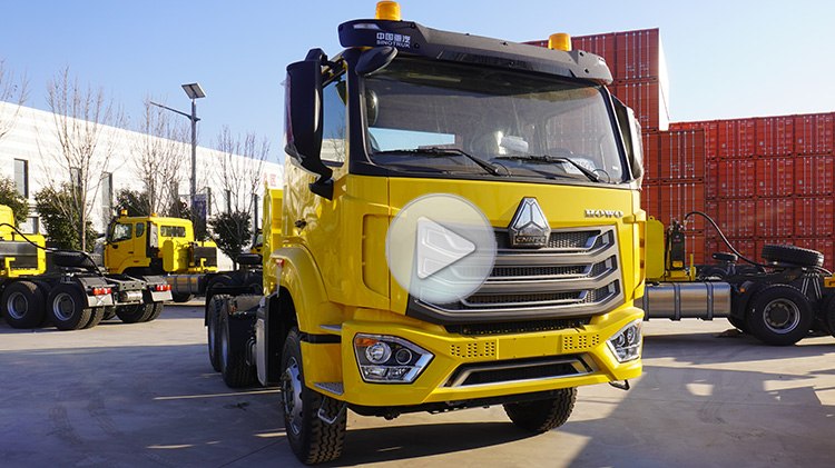 Video of Howo New Model Tractor Head 6x4