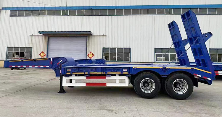 2 Axle Low Loader Trailer for Sale in Senegal Darkar