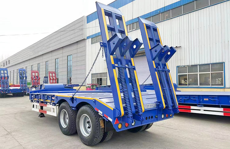 2 Axle Low Loader Trailer for Sale in Senegal Darkar