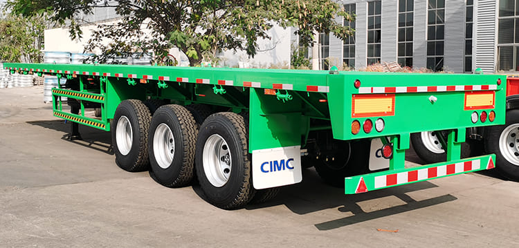 CIMC Trailers for Sale in Senegal | New 40Ft Flatbed Trailers for Sale