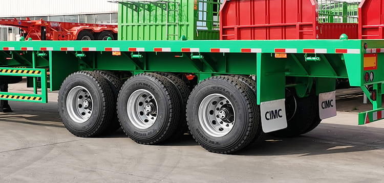 CIMC Trailers for Sale in Senegal | New 40Ft Flatbed Trailers for Sale