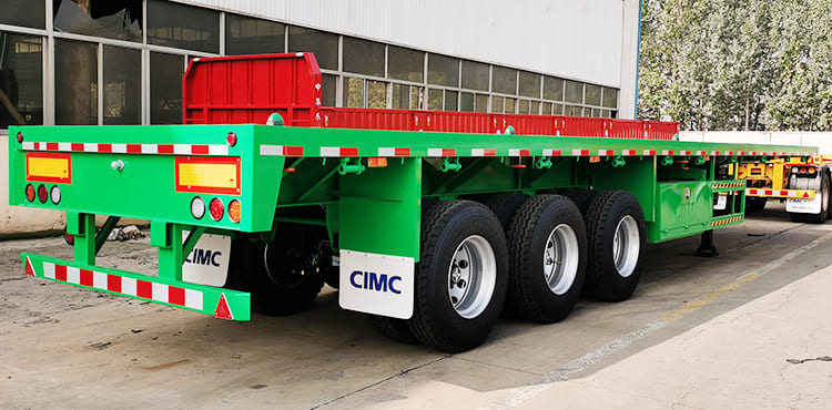CIMC Trailers for Sale in Senegal | New 40Ft Flatbed Trailers for Sale