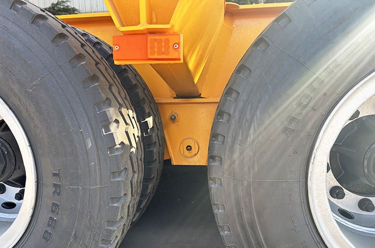 CIMC Semi Trailer | 80 Ton Semi Lowbed Truck Trailer Price in Senegal
