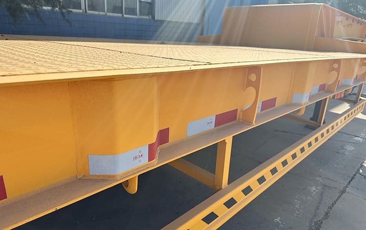 CIMC Semi Trailer | 80 Ton Semi Lowbed Truck Trailer Price in Senegal