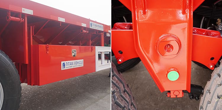 New 40 Feet Flatbed Trailers for Sale | Flatbed Semi Trailer Price in Senegal 