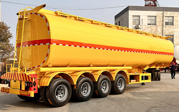 4 Axle Fuel Trailers for Sale | 50000 Ltrs Semi Tanker Trailer Price in Senegal