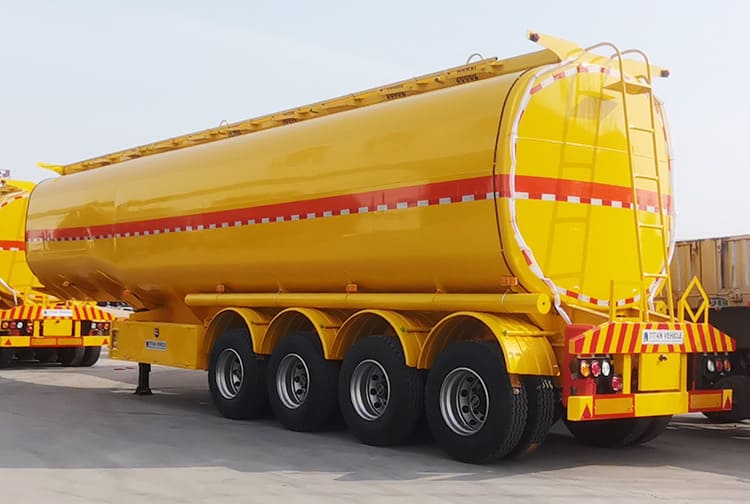 4 Axle Fuel Trailers for Sale | 50000 Ltrs Semi Tanker Trailer Price in Senegal