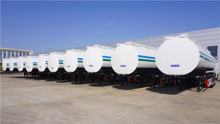 45000 Liters Diesel Fuel Tanker Trailers for Sale | Fuel Tanker Semi Trailer Price in Senegal