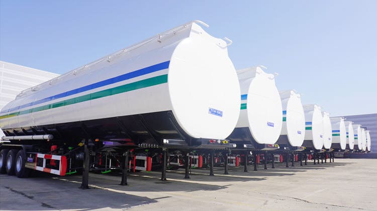 45000 Liters Diesel Fuel Tanker Trailers for Sale | Fuel Tanker Semi Trailer Price in Senegal