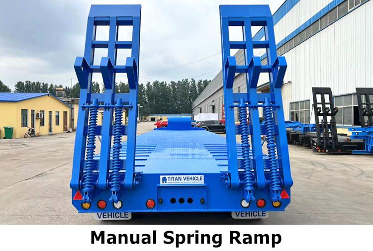 100 Ton Lowbed Truck | Semi Lowbed Trailer for Sale in Senegal