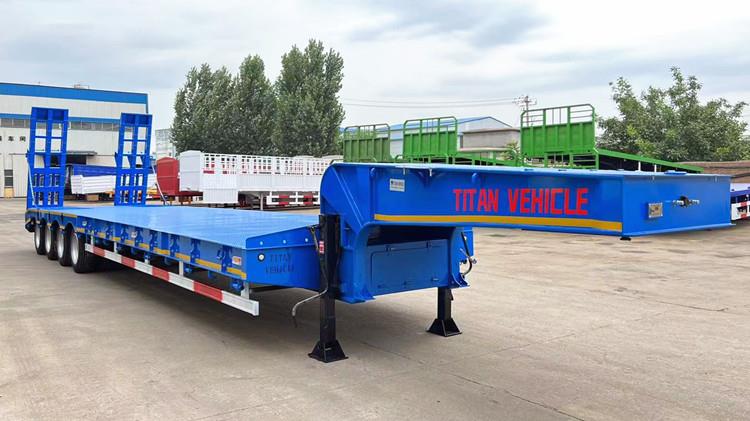 100 Ton Lowbed Truck | Semi Lowbed Trailer for Sale in Senegal