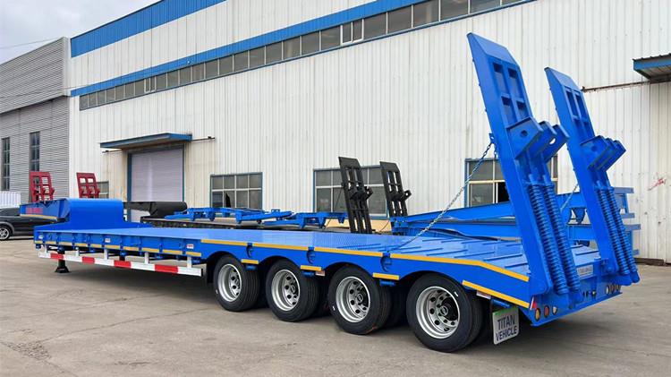 100 Ton Lowbed Truck | Semi Lowbed Trailer for Sale in Senegal