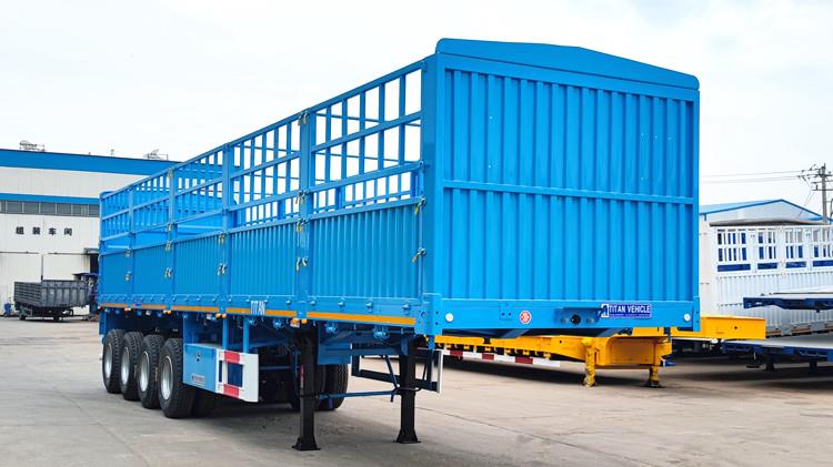 4 Axle Animal Livestock Semi Trailer for Sale in Senegal