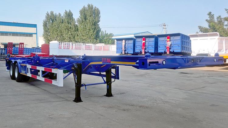 40Ft Container Skeletal Trailer for Sale in Senegal