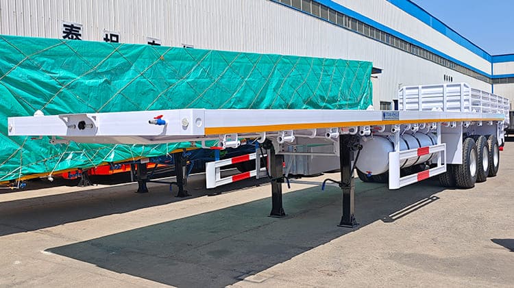 2025 New 40 Feet Flatbed Trailers Prices for Sale in Senegal