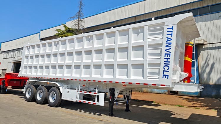 3 Axle Hydraulic Dump Trailer Prices for Sale in Senegal